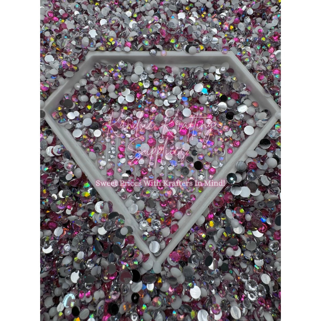 SCATTER MIX - Barbiie Dreams Resin Rhinestone Mix