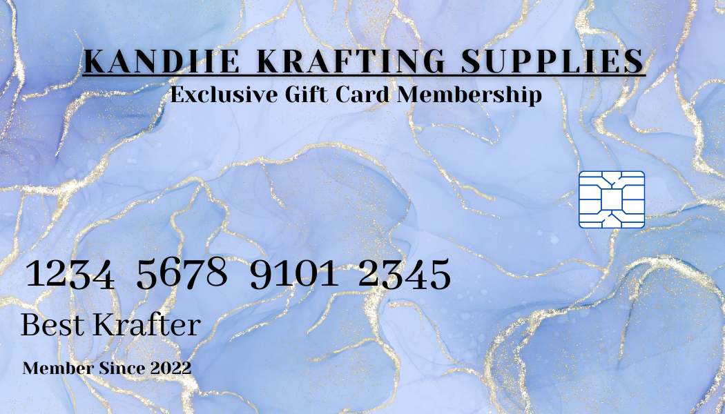 Kandiie Krafting Suppliies Gift Card