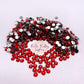 Light Siam Resin Rhinestones