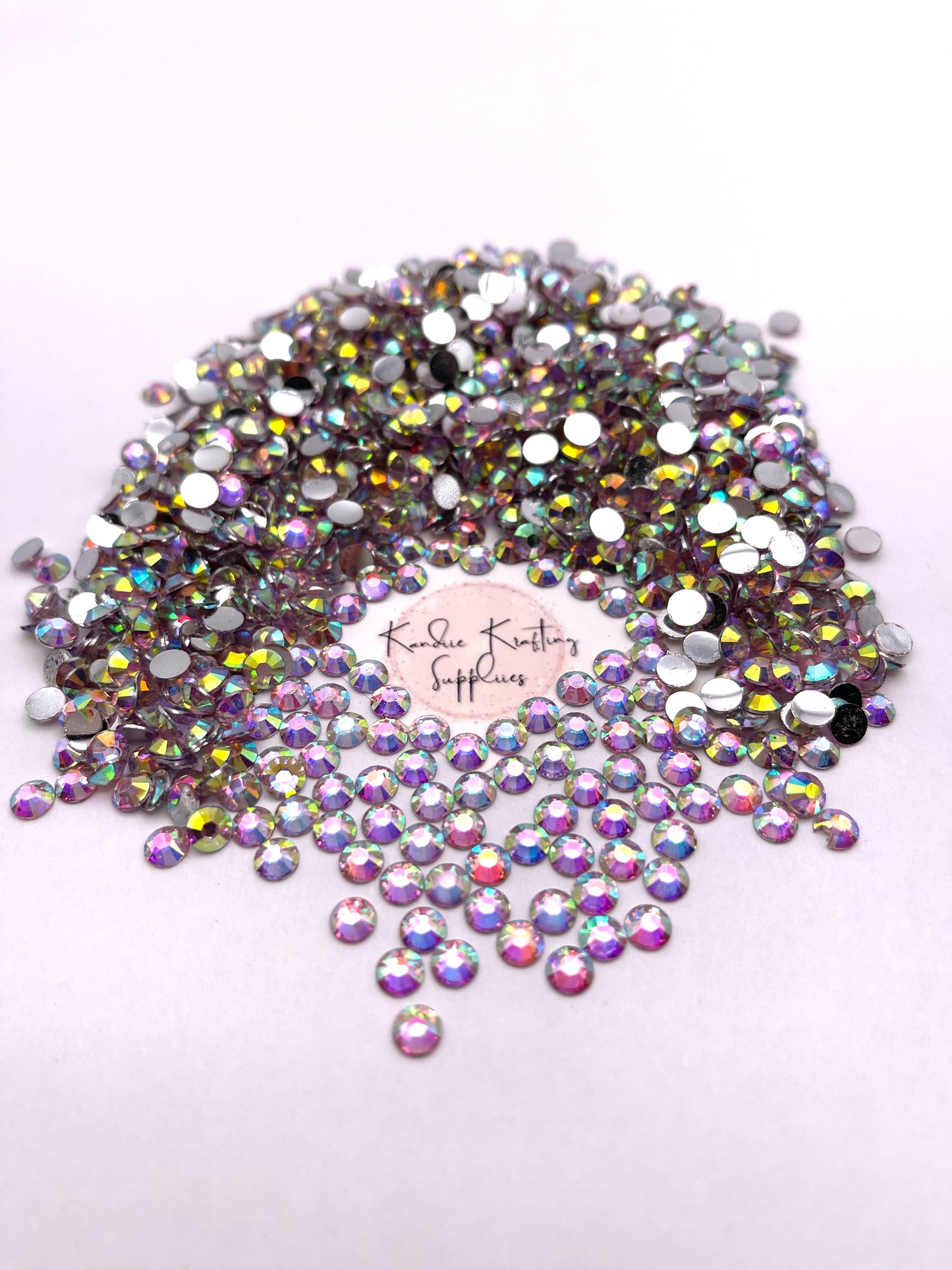 Light Pink AB Resin Rhinestones