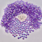 Light Amethyst AB Jelly Resin Rhinestones