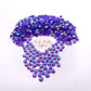 Dark Amethyst AB Jelly Resin Rhinestones