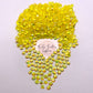 Citrine AB Transparent Jelly Resin Rhinestones