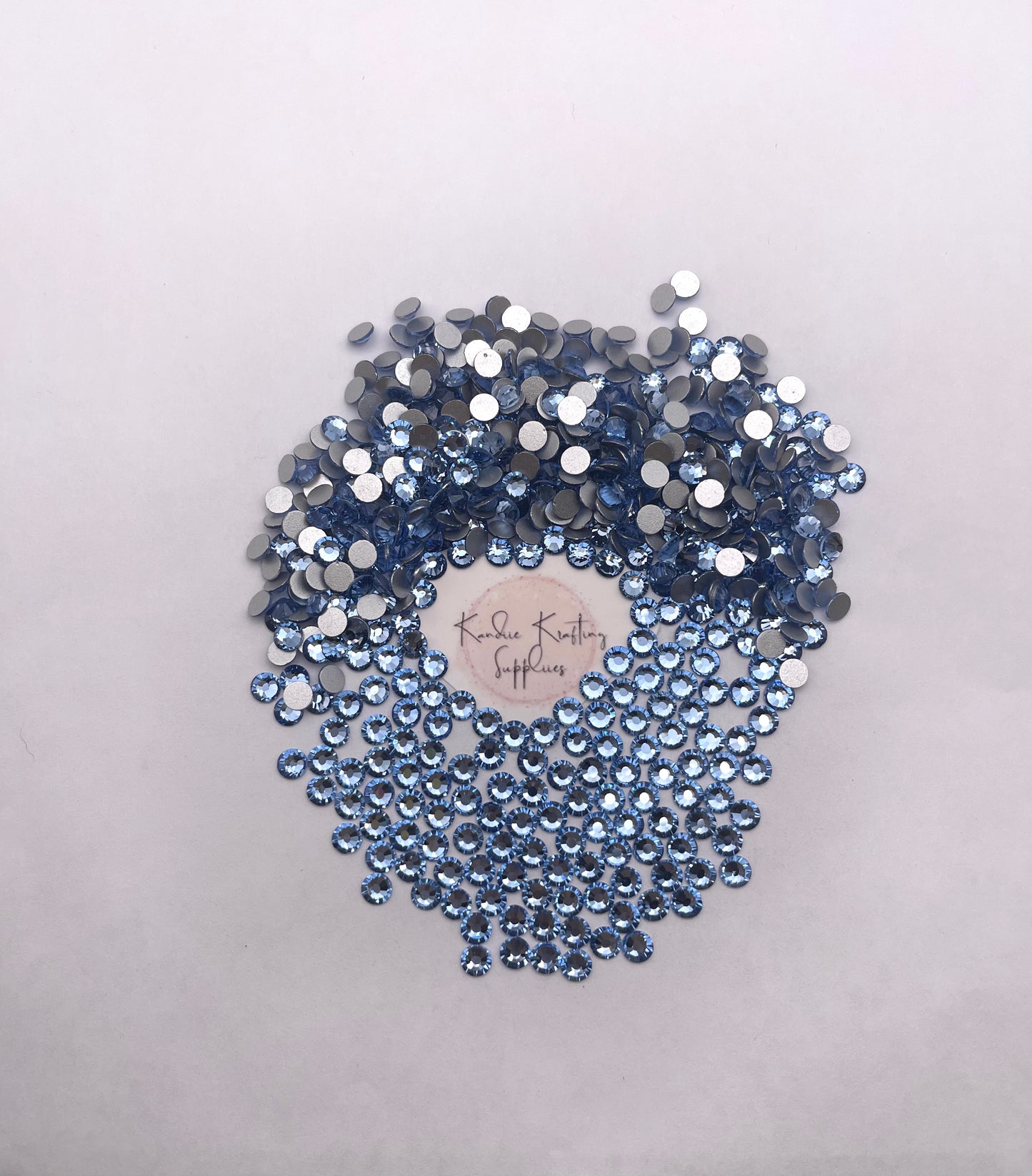 Light Sapphire Glass Rhinestones