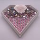 Dark Pink AB Resin Rhinestones