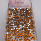 Orange Resin Rhinestones