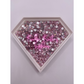 Light Pink Glass Rhinestones